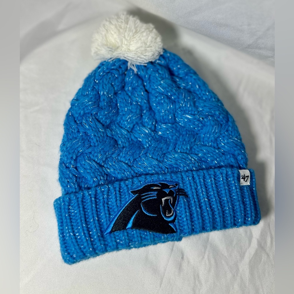 🧢Carolina Panthers 47 brand Womens Knit Beanie🧢